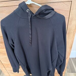 COS Black Hoodie Sweatshirt